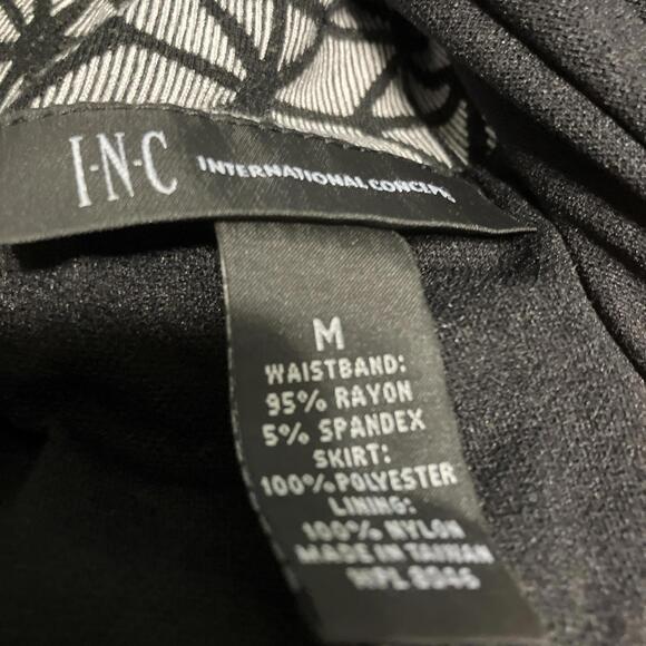 Inc International Concepts Petite Medium Tube Top Dress -black& White NWT - Picture 8 of 10